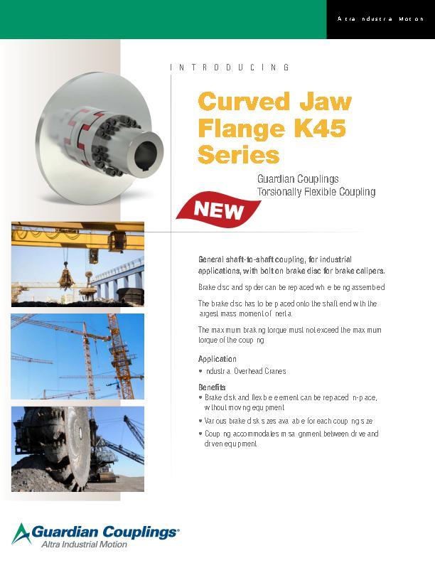 Curved Jaw Flange K45 Series