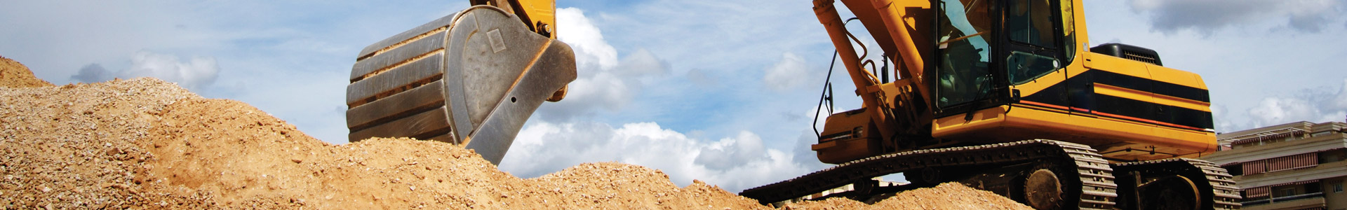 Heavy Equipment Banner