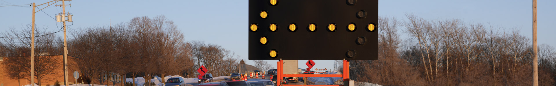 Mobile Sign Lights Banner